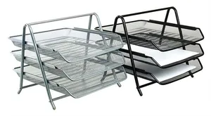Drahttablett, 3-teilig, VICTORIA, silber